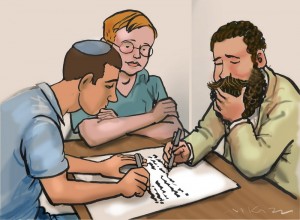     <em>Drawing byAvi Katz</em>